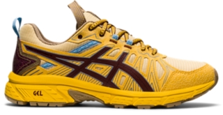 HN1-S GEL-VENTURE 7 | YELLOW/OX BROWN | スポーツスタイル メンズ