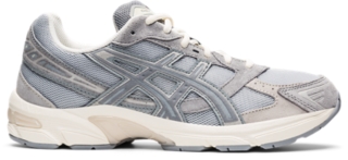 Asics grey mens running shoes best sale