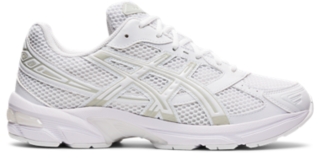 All white deals asics