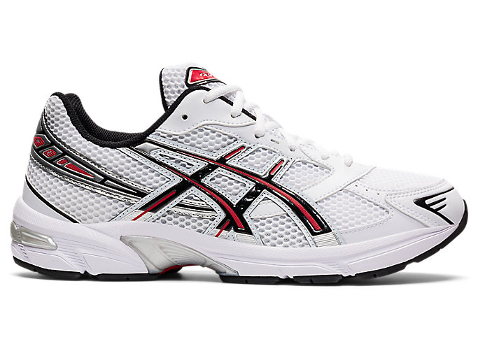 Men's GEL-1130 | White/Electric Red | Sportstyle Shoes | ASICS