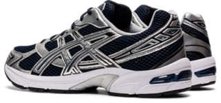 Asics Chaussures GEL-1130 - Blanc/Bleu Marine/Bleu Femme