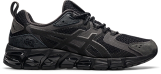 Black and gray asics sale