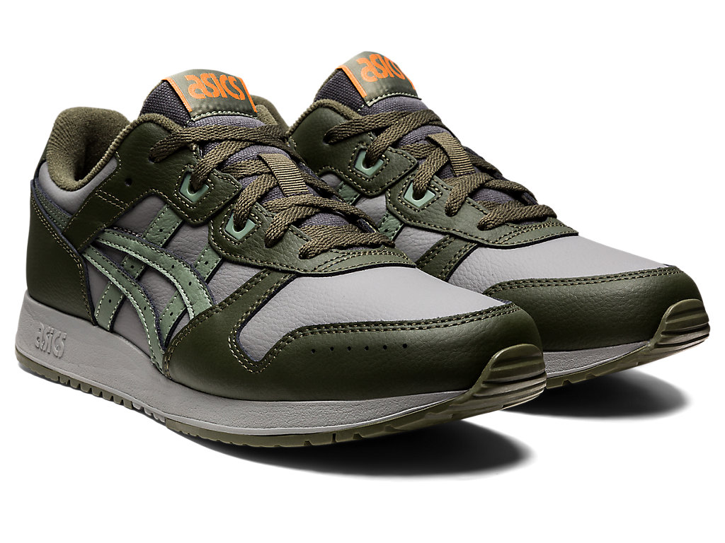 Men's LYTE CLASSIC | Clay Grey/Lichen Green | Sportstyle Shoes | ASICS