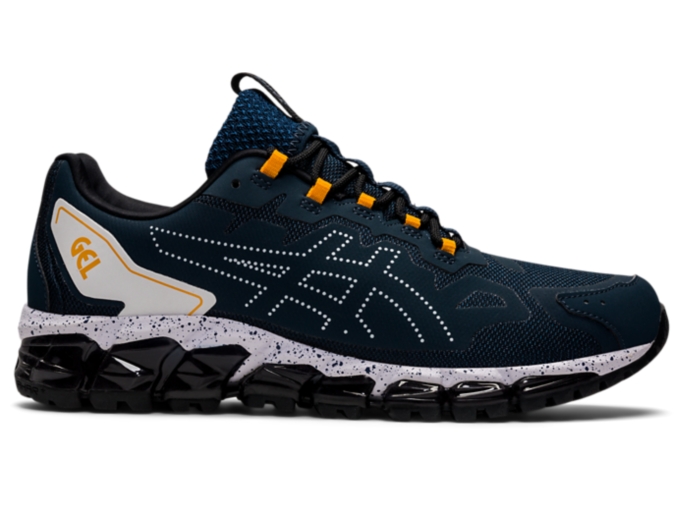 Men's GEL-QUANTUM 360 6 | French Blue/Amber | Sportstyle Shoes | ASICS