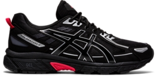 Men s GEL VENTURE 6 Black Black Sportstyle Shoes ASICS