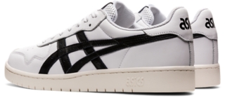 Asics black and sale white sneakers