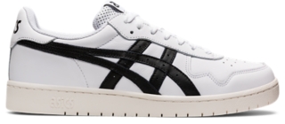 Black and white asics mens sale