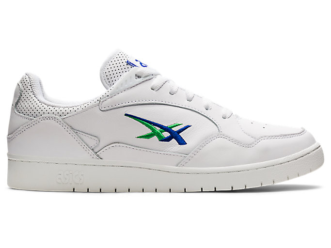 Image 1 of 7 of Men's White/Monaco Blue SKYCOURT™ Men's Sportstyle Shoes & Trainers