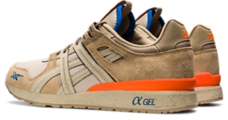 Párrafo Bañera Dinkarville Men's GT-II RE | Putty/Shocking Orange | Sportstyle Shoes | ASICS