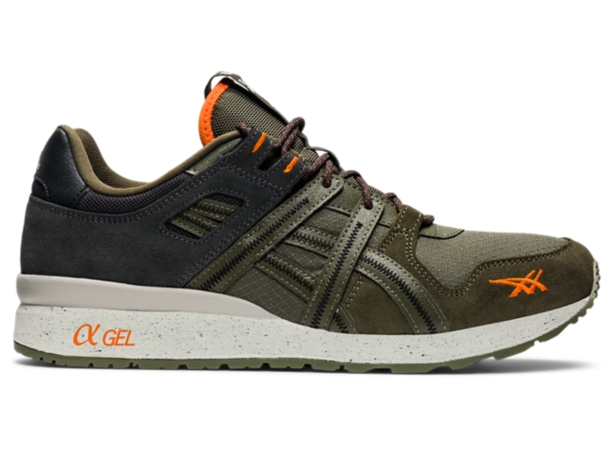 Men's GT-II RE | Olive Canvas/Habanero | Sportstyle Shoes | ASICS