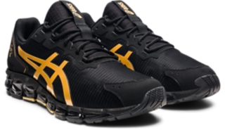 Men's GEL-QUANTUM 360 6, Black/Pure Gold, Sportstyle Shoes