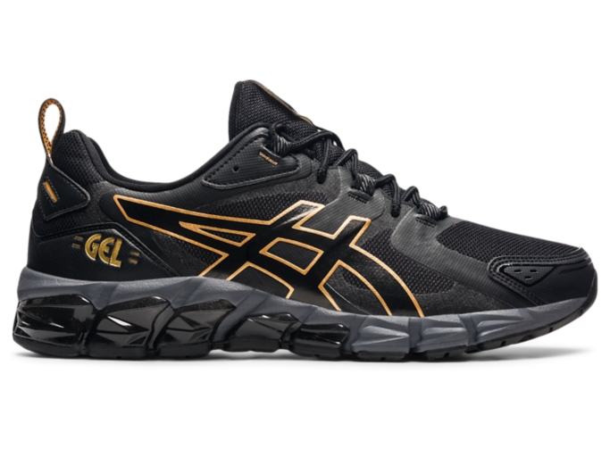 GEL QUANTUM 180 Men Black Pure Gold Men s Sportstyle Shoes ASICS United States