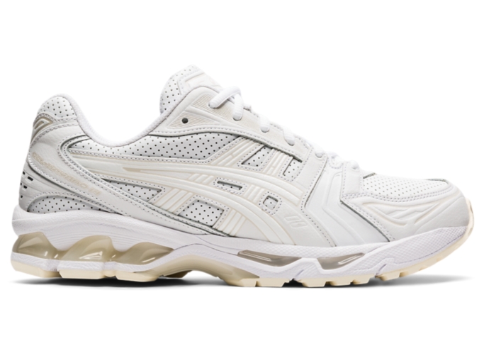 Men's GEL-KAYANO 14 | White/Cream | Sportstyle Shoes | ASICS