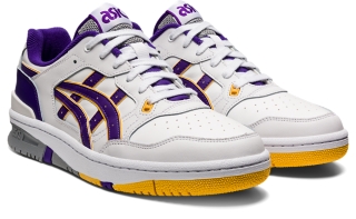 UNISEX EX89 | White/Gentry Purple | Sportstyle | ASICS