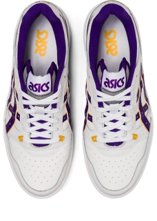 UNISEX EX89 | White/Gentry Purple | Sportstyle | ASICS