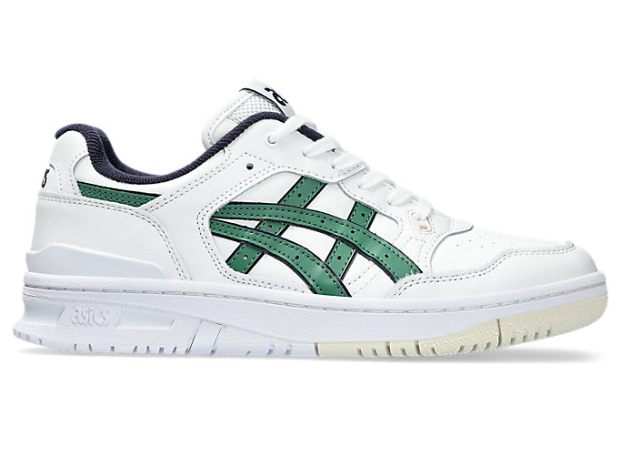 Image 1 of 7 of Homme White/Shamrock Green EX89 Chaussures SportStyle hommes