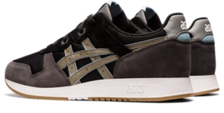 asics lyte classic black mink