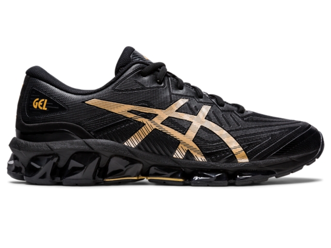 UNISEX GEL QUANTUM 360 VII Black Pure Gold Sportstyle ASICS