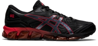 Red asics gel quantum on sale 360