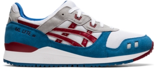 Asics gel lyte 2024 iii red grey