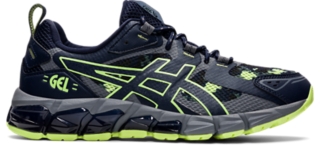 Men's GEL-QUANTUM 180 | Midnight/Lime Green | Sportstyle Shoes | ASICS