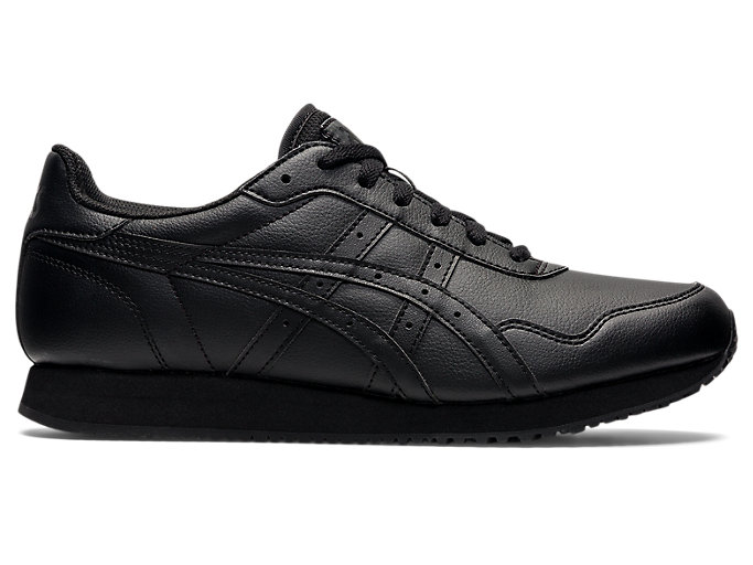 Image 1 of 7 of Men's Black/Black TIGER RUNNER™ Men's Sportstyle Shoes & Trainers