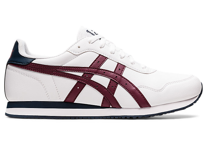 Image 1 of 7 of Men's White/Roselle TIGER RUNNER Men's Sportstyle Shoes & Trainers