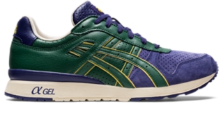 Asics green outlet shoes