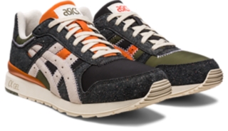 GT-II | BLACK/CREAM | スポーツスタイル メンズ スニーカー【ASICS公式】