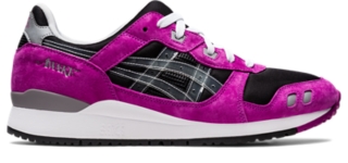 Asics gel lyte outlet iii black white purple