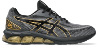 GEL QUANTUM 180 VII Unisex Graphite Grey Pure Gold Sportstyle Shoes ASICS United States