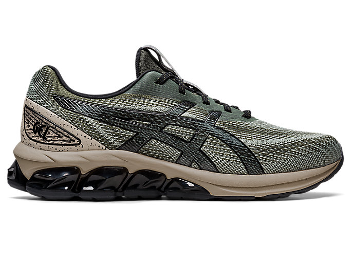 Image 1 of 7 of Unisex Lichen Green/Olive Canvas GEL-QUANTUM 180 VII Sportstyle Shoes