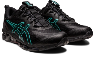 Men's GEL-QUANTUM 360 VII, Black/Lagoon, Sportstyle Shoes