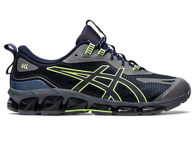 Image 1 of 7 of Men's Midnight/Lime Green GEL-QUANTUM 360 VII (UTILITY) Mens Sportstyle Shoes and Sneakers