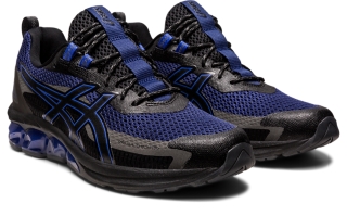 La Basket Asics GEL QUANTUM 180 VII Bleue et Noire Chez DM'Sports