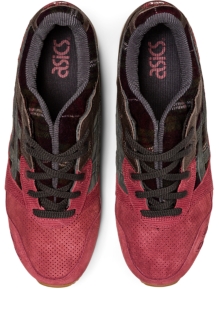 Asics gel lyte on sale iii black and red