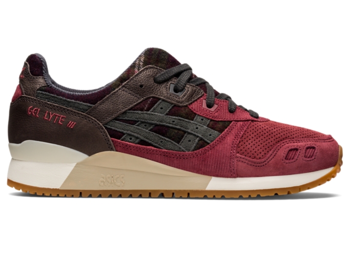 Men's GEL-LYTE III OG | Brisket Red/Obsidian Grey | Sportstyle