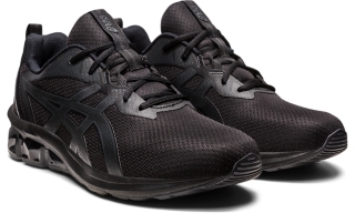 Men\'s GEL-QUANTUM 90 IV | Black/Graphite Grey | Sportstyle Shoes | ASICS