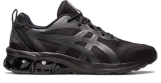 Black asics womens mens size chart sale