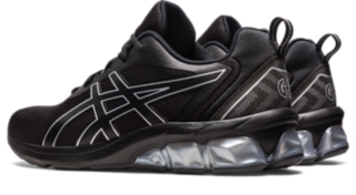 Men\'s GEL-QUANTUM 90 IV | Black/Pure Silver | Sportstyle Shoes | ASICS