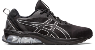 Men's GEL-QUANTUM 90 IV | Black/Pure Silver | Sportstyle Shoes | ASICS