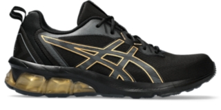 GEL QUANTUM 90 IV Men Black Pure Gold Mens Sportstyle Shoes and Sneakers ASICS Australia