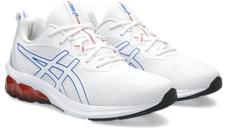 Asics men's gel-quantum clearance 90 shoe - imperial/white