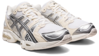 Men's GEL-NIMBUS 9 | White/Pure Silver | SportStyle | ASICS UK