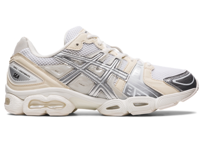 Men's GEL-NIMBUS 9 | White/Pure Silver | SportStyle | ASICS UK