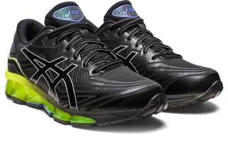 Asics - Gel Quantum 360 VII Zapatillas 1201A481 Negro Rojo Alerta - Ryses