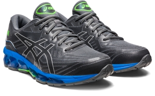 ASICS SportStyle GEL-QUANTUM 360 VII - Baskets basses - dark grey lime  green/gris foncé 