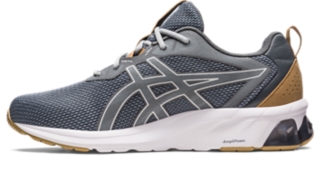 90 Men\'s Grey Sportstyle Shoes | ASICS Grey/Piedmont | GEL-QUANTUM IV Steel |