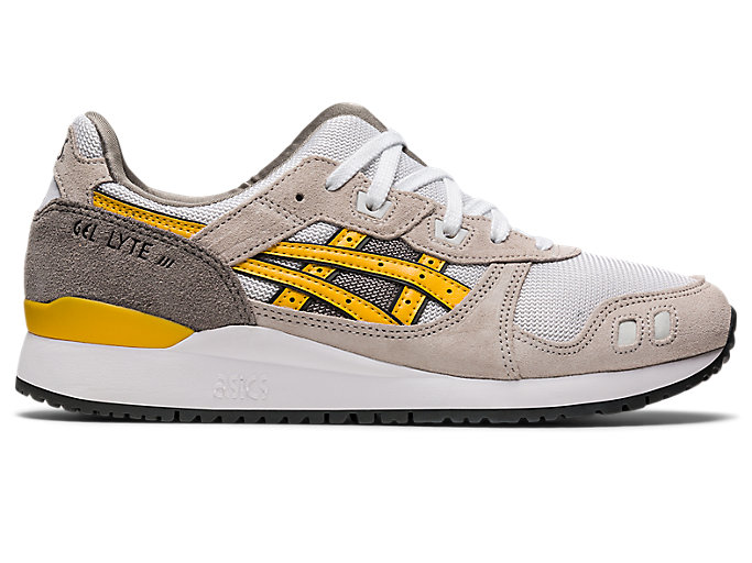 Image 1 of 7 of Men's Oyster Grey/Honey GEL-LYTE III OG Men's Sportstyle Shoes & Trainers