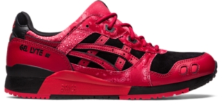 Productie Middeleeuws brand Men's GEL-LYTE III OG X ATMOS RED SPIDER | Black/Red | Sportstyle Shoes |  ASICS